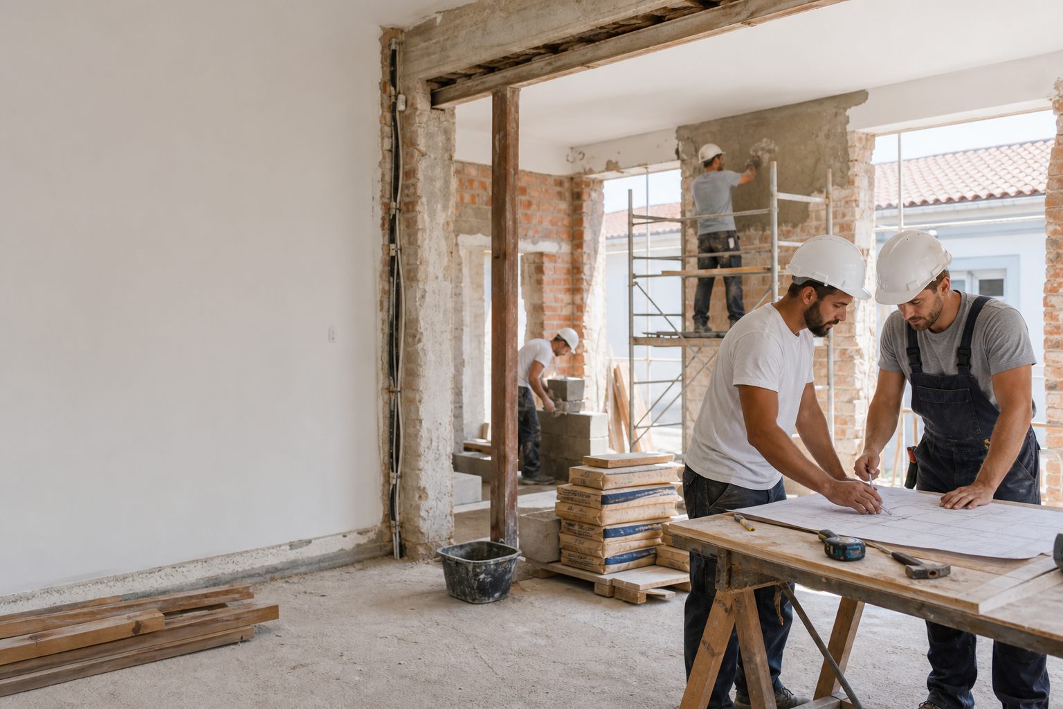 ObraCerta Construcoes em trabalho profissional