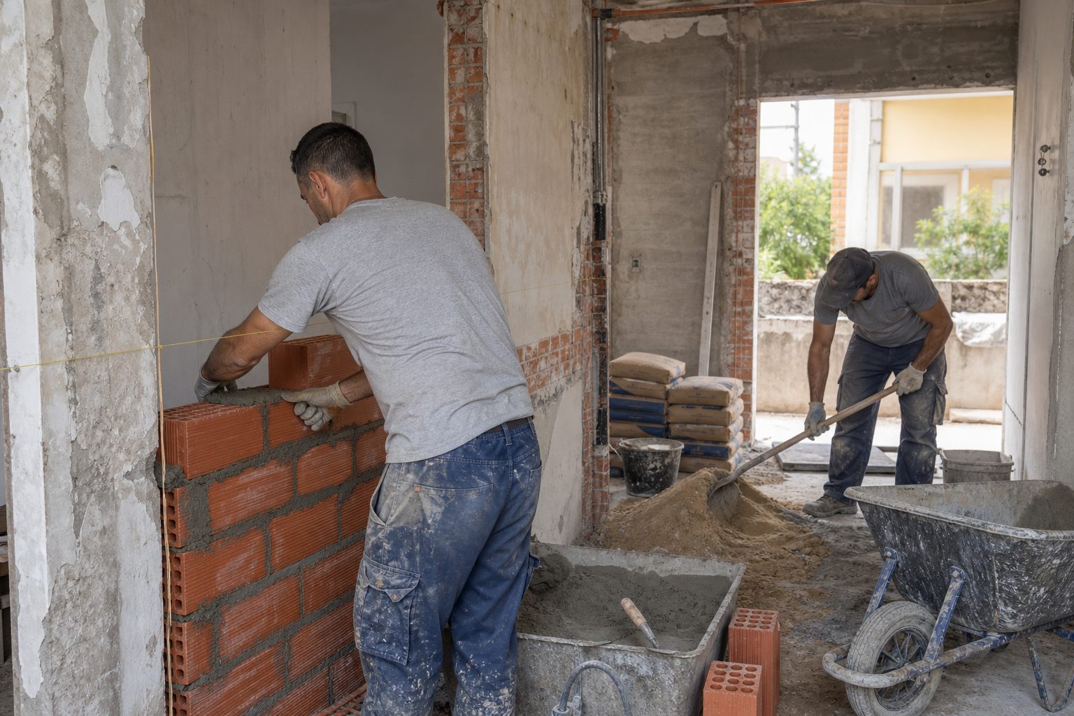 Alvenaria e reparações - ObraCerta Construcoes